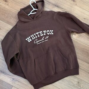 White Fox Boutique Brown Hoodie